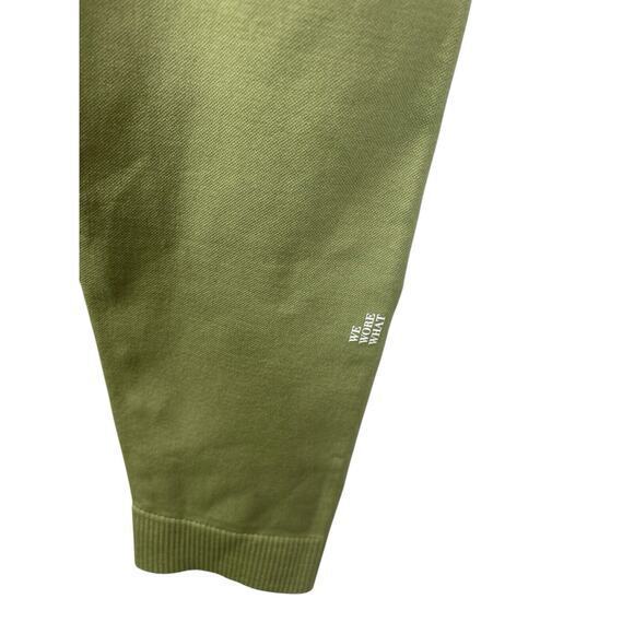 We Wore What Women's Ribbed Seamless Leggings StretchSage Green‎ Size S, NWOT - Picture 7 of 10